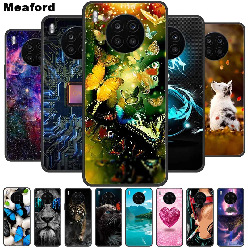 

For Huawei Nova 8i Case Soft Silicone Cool Cartoon Case For Huawei Nova8i Nova 8i 8 i Back Cover Cases Fashion TPU Phone Fundas