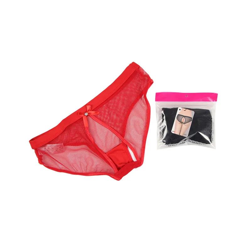 Трусы женские сетчатые с открытой спиной хипстерское нижнее белье размера плюс