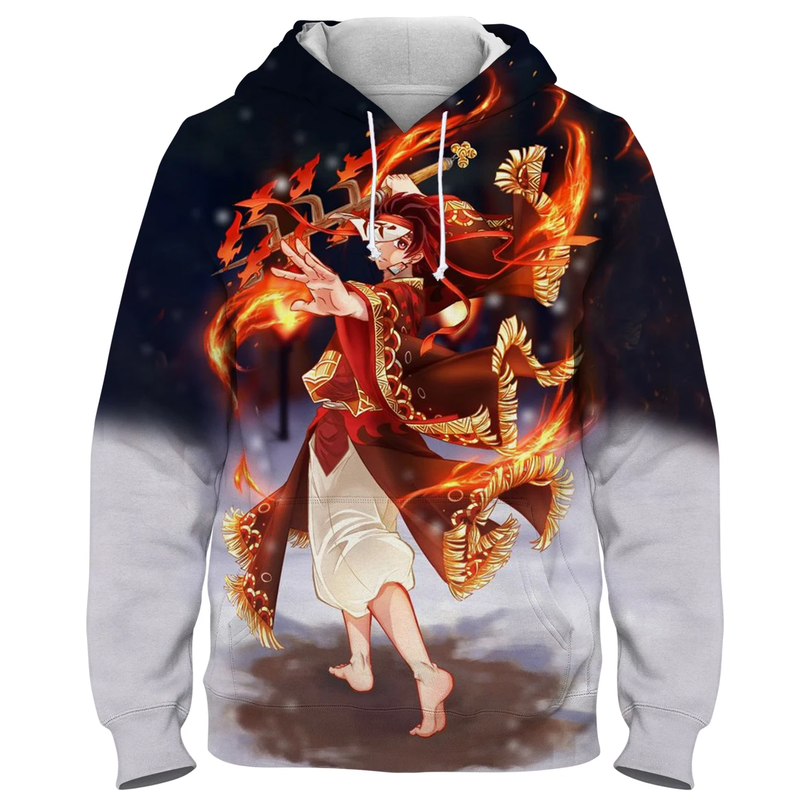 

Demon Slayer Kimetsu No Yaiba Cartoon 3D Anime Print Sweatshirt Hoodies Men Hip Hop Streetwear Hoodies Sweatshirt Clothes