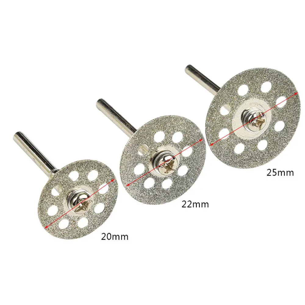 

10pcs Diamond Teeth Grinding Sand Small Slice Electric Grinder Polishing Mini Drill Discs Grinding Accessories