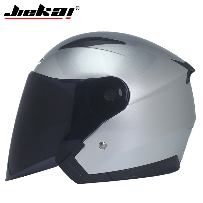 Подлинный мотоцикл JieKai шлем унисекс скутер мотоциклетные Шлемы Casco Capacete с