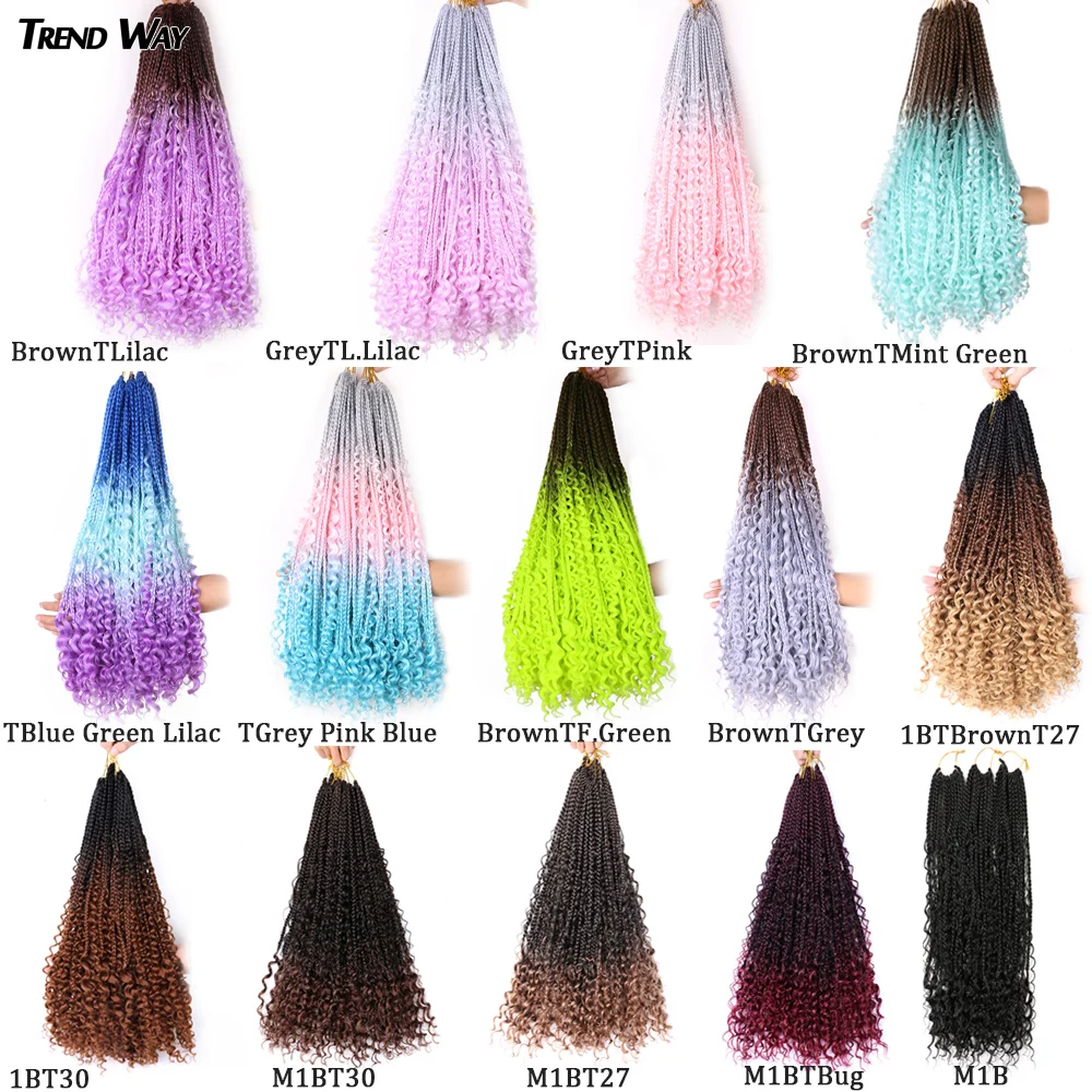 Косички для волос с кудрявыми концами 22 дюйма| |