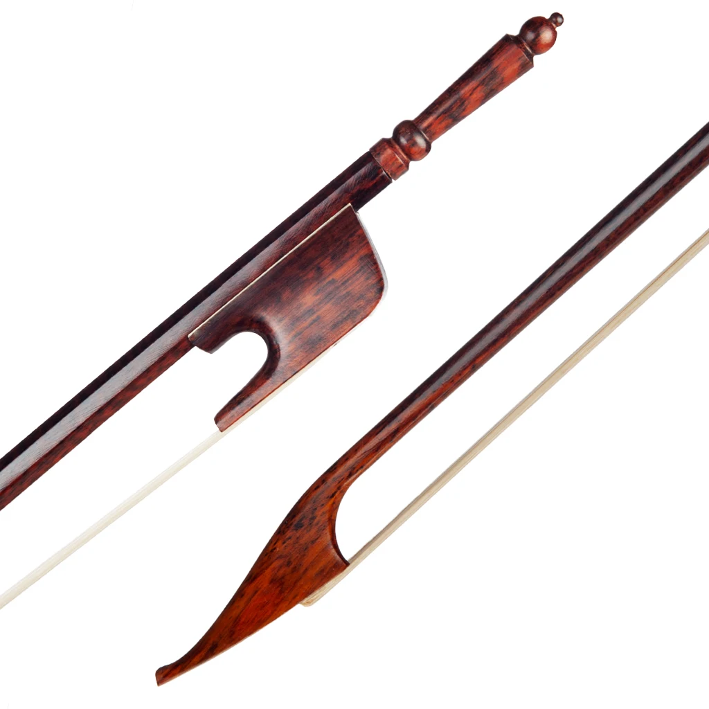 

Professional Cello Bow 4/4 Baroque Snakewood Top Level White Horsehair