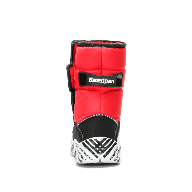 Теплые зимние ботинки для мальчиков и девочек нескользящая удобная детская