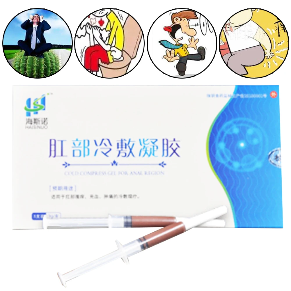 3 г/шт. геморрой гель травяные материалы мощный крем от геморроя внешнего