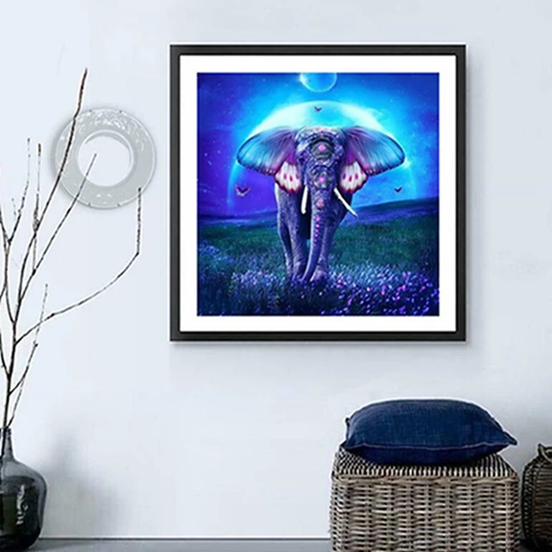 Украшение на стену с изображением слона украшение для спальни гостиной