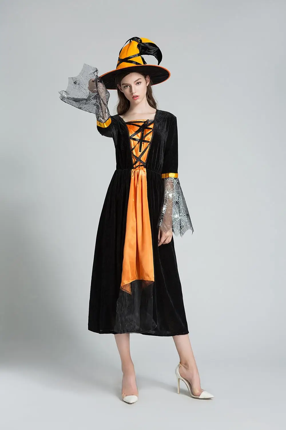 Новинка Хэллоуин ведьма взрослая ролевой косплей мечта | Тематическая одежда и