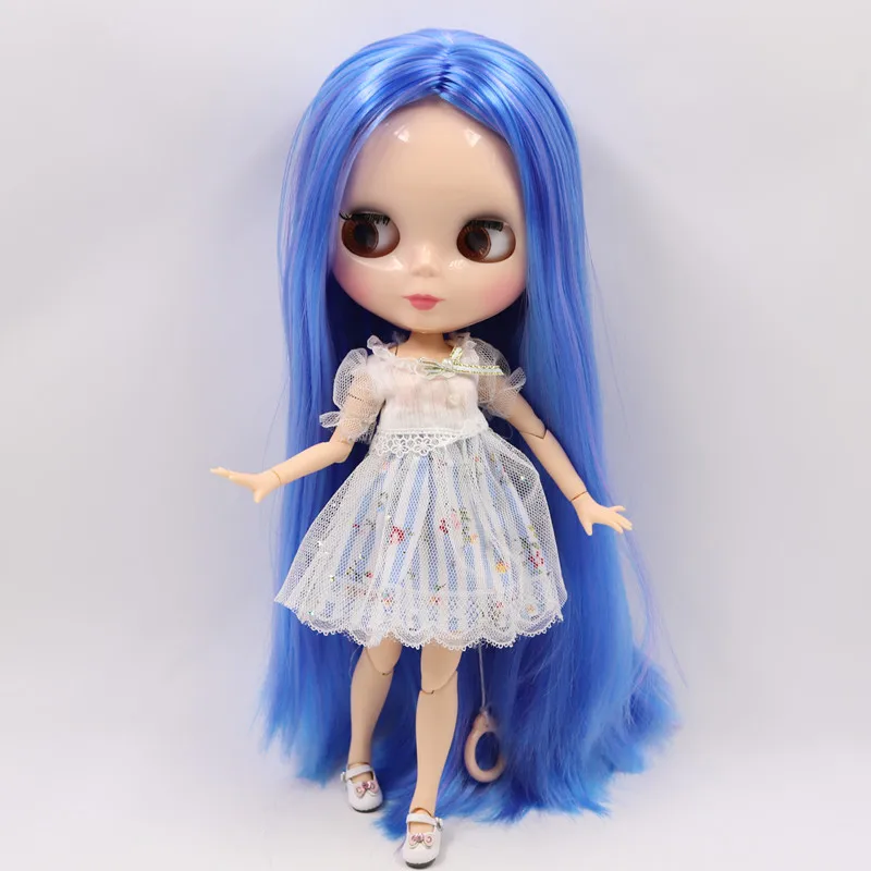 ICY Nude Factory Blyth Кукла № Y7216Y6208 светильник розовый микс фиолетовые волосы без челки телесный цвет кожи Нео