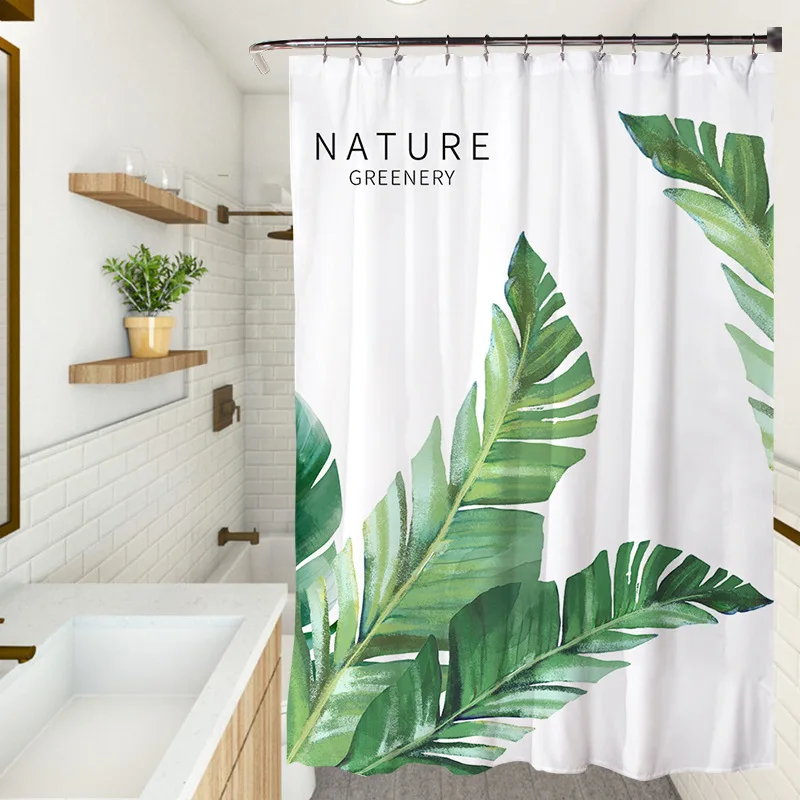 

Занавеска для душа цветочный рисунок полиэстер