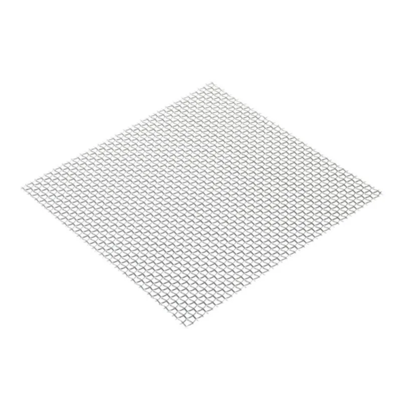 5 шт. 8x8cm Нержавеющая сталь квадратный Форма Проволочная сетка Pad аквариумная
