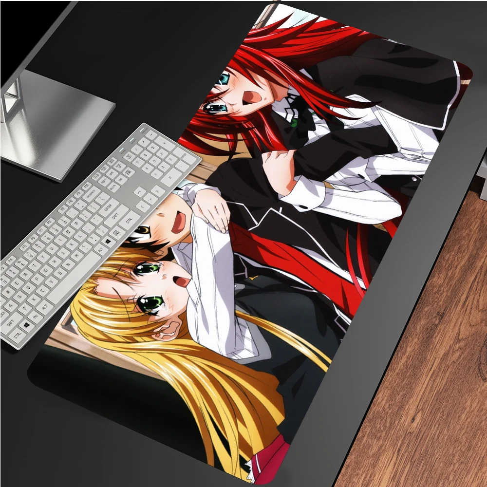 

High School DxD Gamer Computer Table Decoration Mousepad Speed Big Mouse Pad Large Setup Gaming Accessories Keyboard Desk Rug