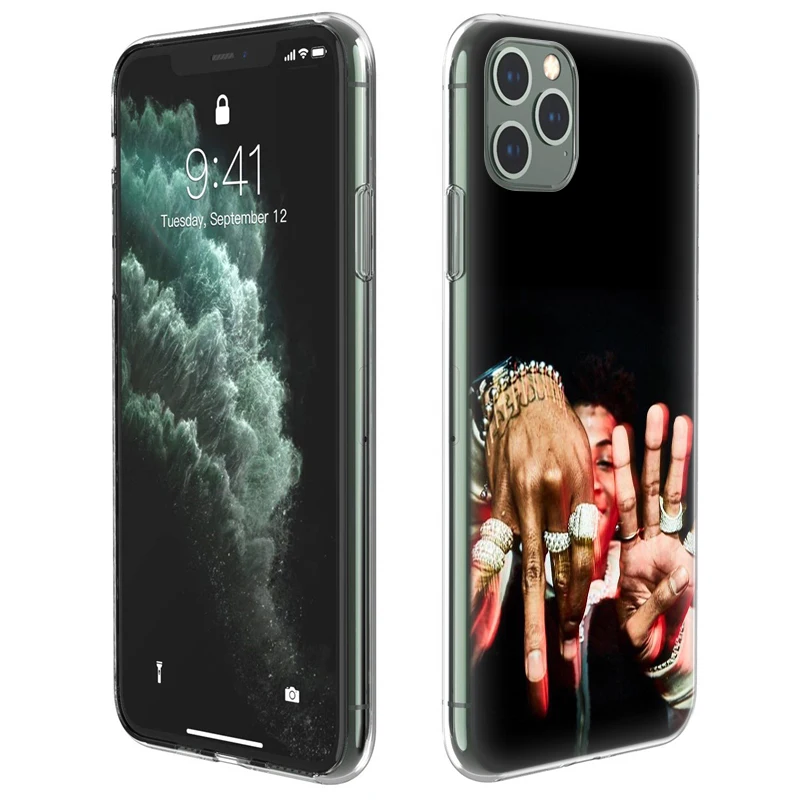 Kentrell Дешон YoungBoy ни разу не ломались снова мягкие чехлы для Apple iPhone 11 Pro MAX X XR XS макс 7