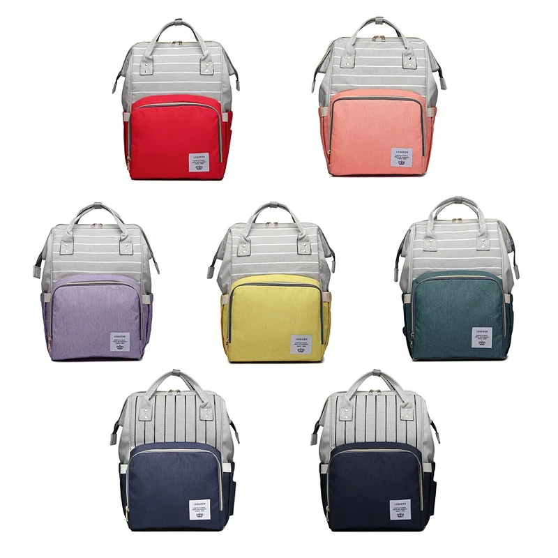 

33 Colors Mummy Maternity Nappy Bag Brand Large Capacity Baby Travel Backpack Designer Nursing Bag For Baby Care Diaper Bag