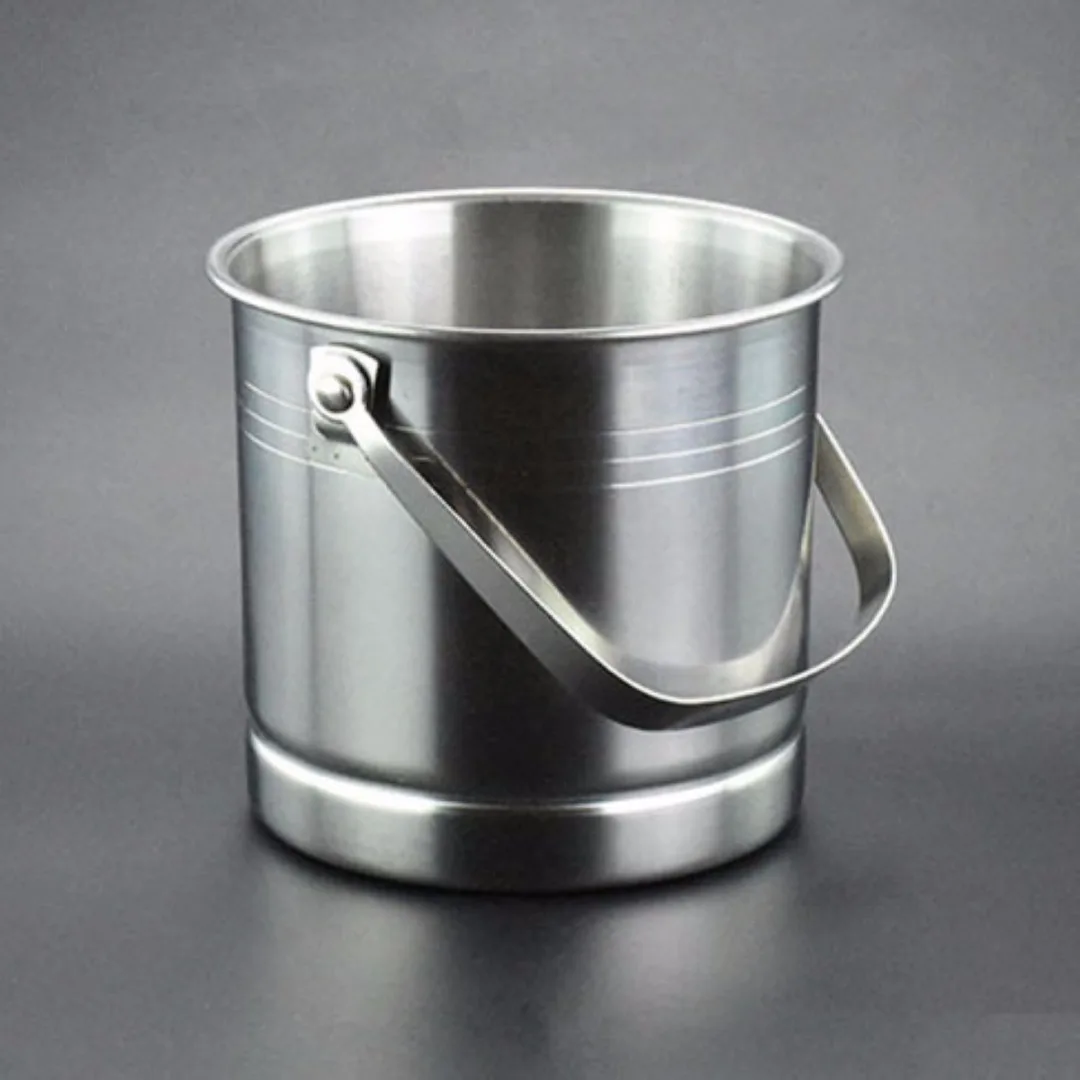 1L контейнер для кубиков льда Нержавеющая сталь ведро вина бочка с помощью