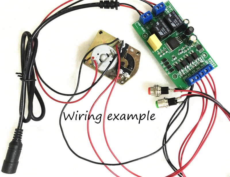 Двигатель постоянного тока CW CCW монтажная плата контроллера с функцией