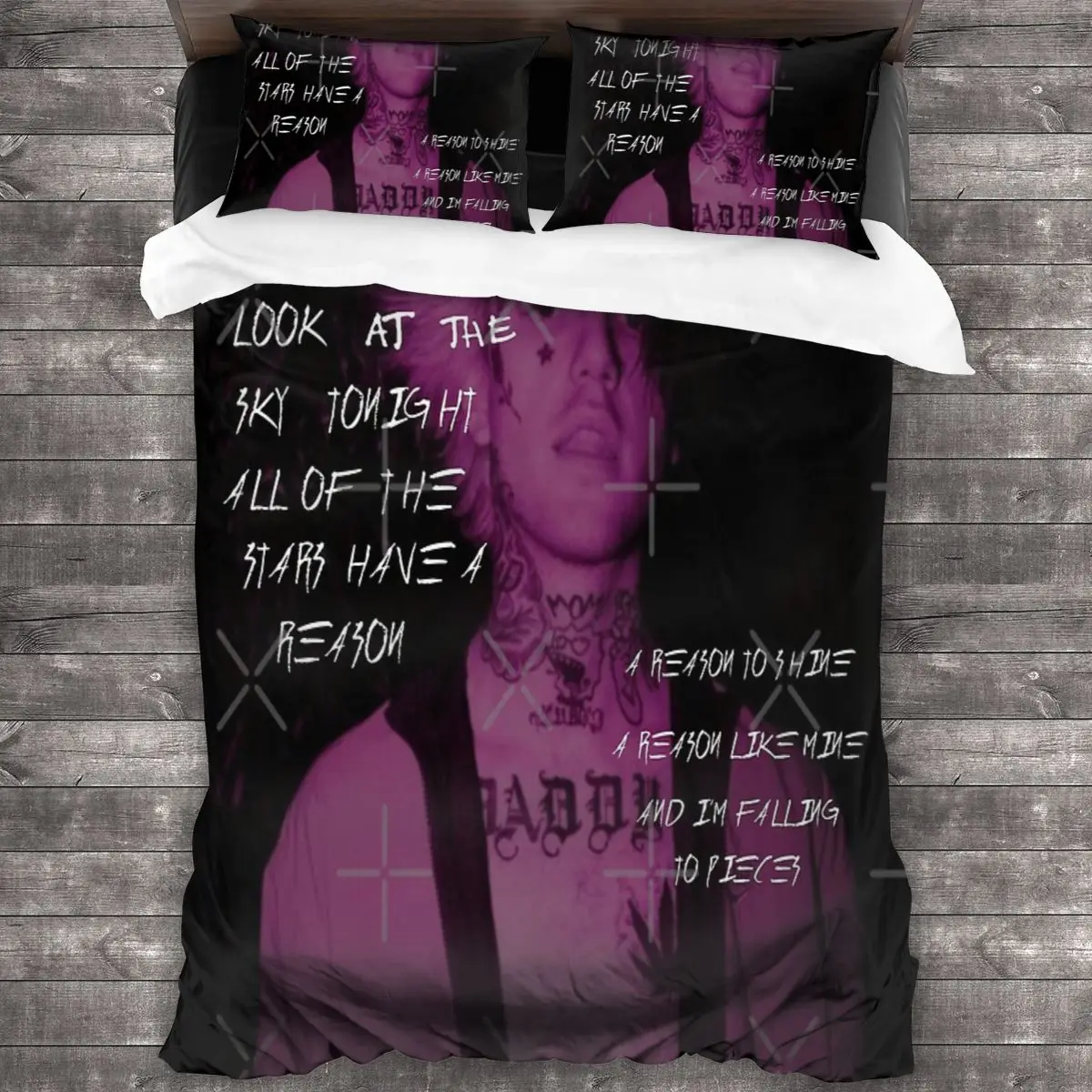 

Lil Peep Star Shopping Lyrics 1 Linens Bedspread Bedding Set Duvet Cover Beds Home Textiles Quilts And Quilt