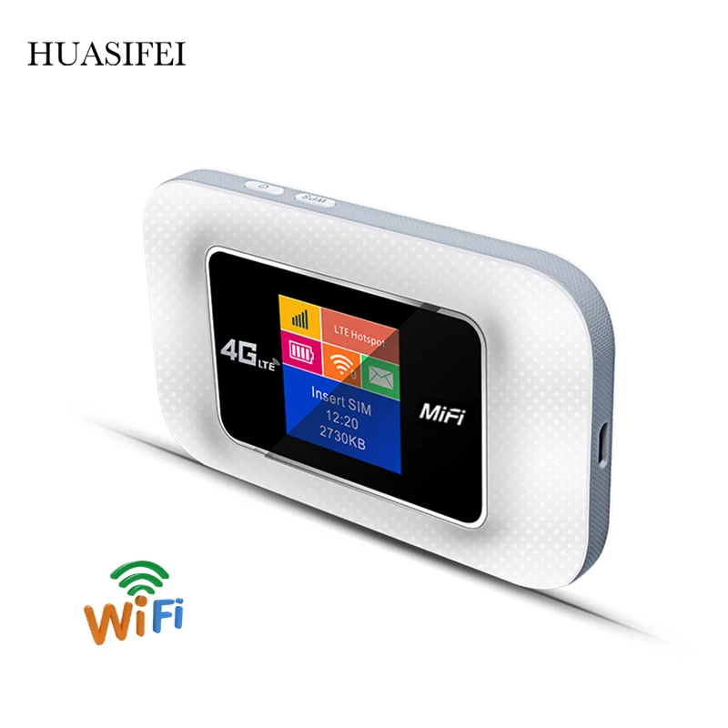 Разблокированный портативный внешний аккумулятор 150 Мбит/с Mifi 4G LTE Wi-Fi роутер