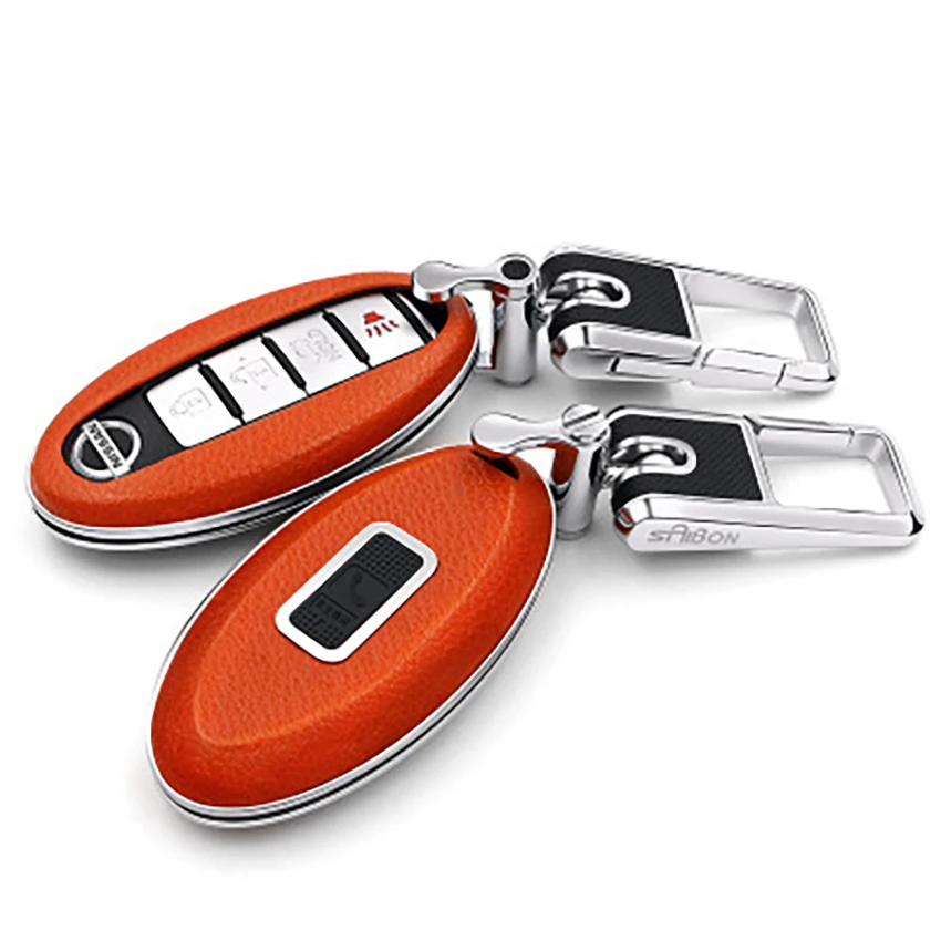 

Car key bag Single set key bag Nissan Key bag Qi Jun Key bag Yi Key bag a variety of Nissan car key bag four colors to choose fr