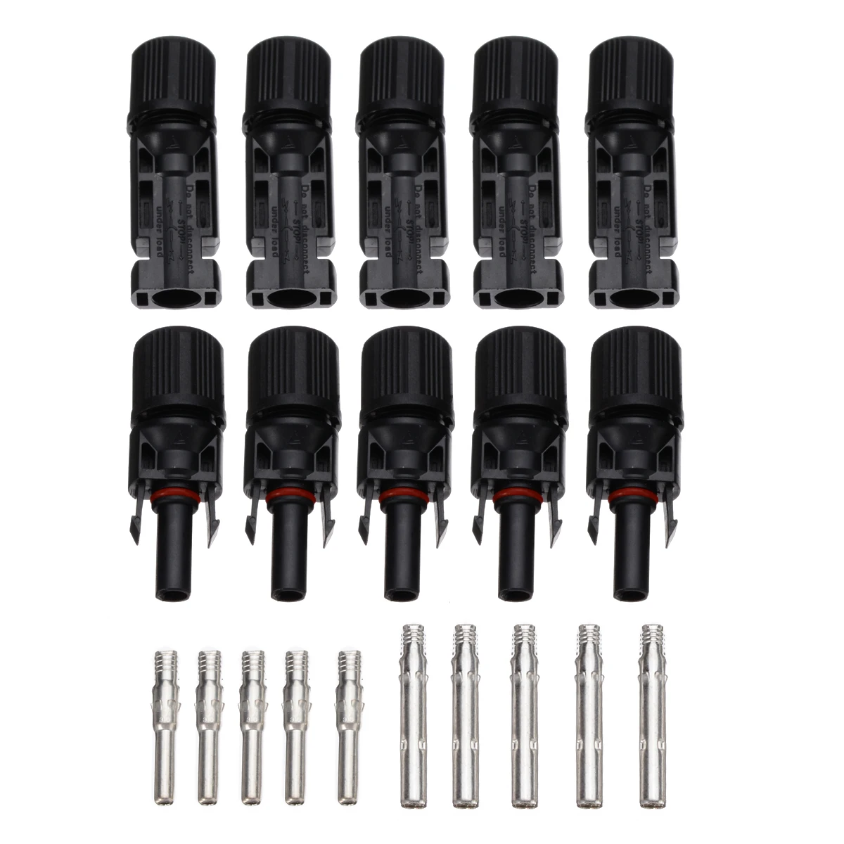 5 пар 1 набор штекерных и женских разъемов для солнечной панели совместимый 30A UL94 V0