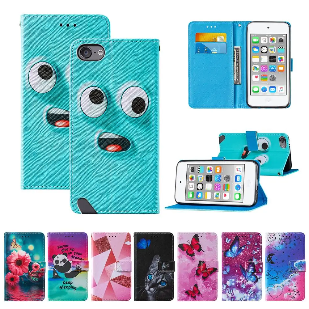 Симпатичный чехол книжка из искусственной кожи для iPhone 8 защитная сумка