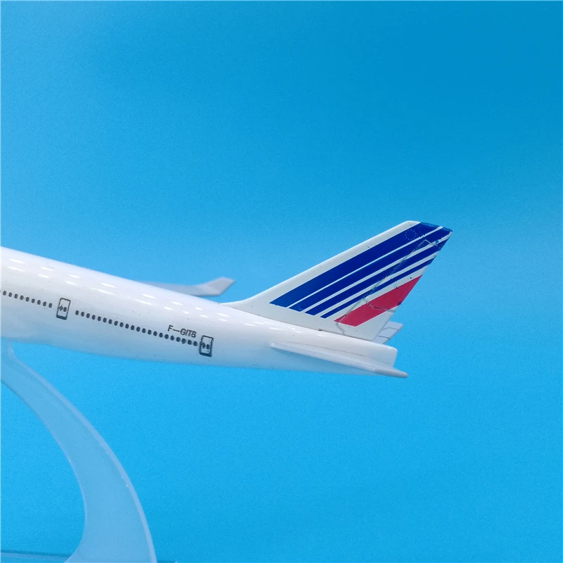 Модель самолета 1:400 Air France модель Боинг B747 16 см литой цинковый сплав | Игрушки и
