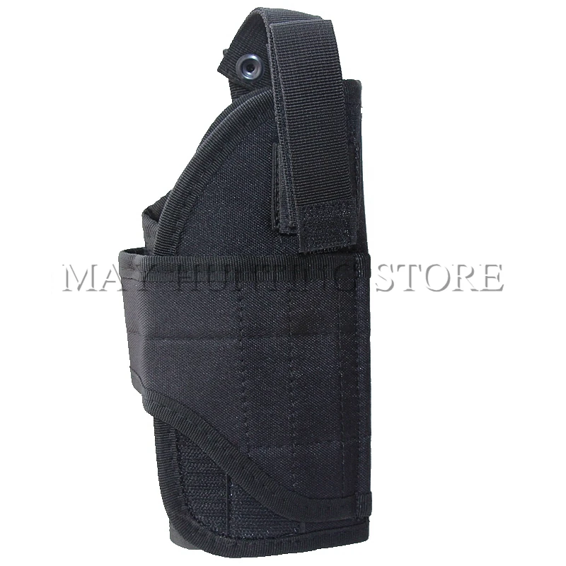 Тактический Нейлон Molle ремень пистолет кобура для Glock 17 M9 USP 1911 военный страйкбол светильник крепление Охота Стрельба Универсальный кобуры