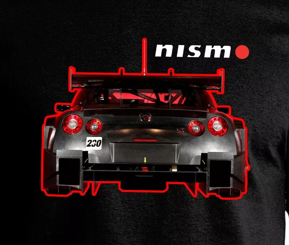 Nissan Super GT GTR NISMO задняя часть из углеродного волокна 100 кольцевая хлопковая