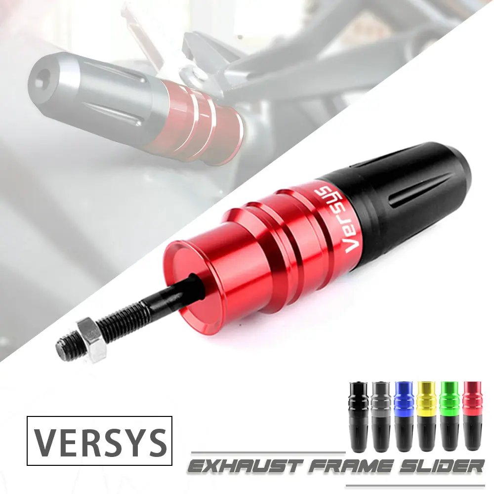 

Мотоцикл с ЧПУ аксессуары падение протектор выхлопной слайдер ночлега слайдер для KAWASAKI VERSYS X-300 650 1000 2009-2020