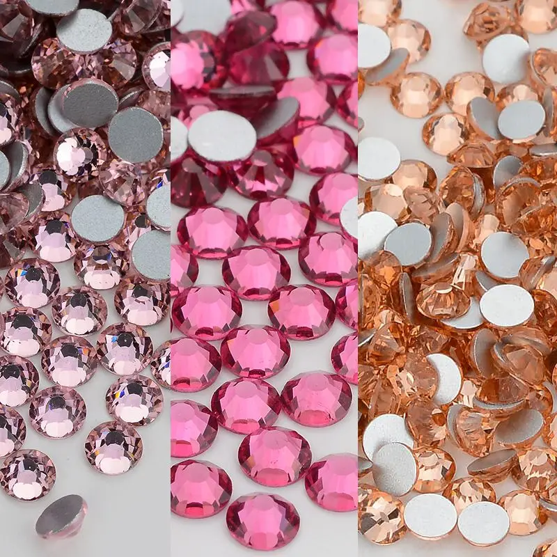 Hight Quality SS16 SS20 SS30 FlatBack Rhinestone Offers In Many Colors for Dress Jewelry Accessories DIY Wedding Decoration | Дом и сад