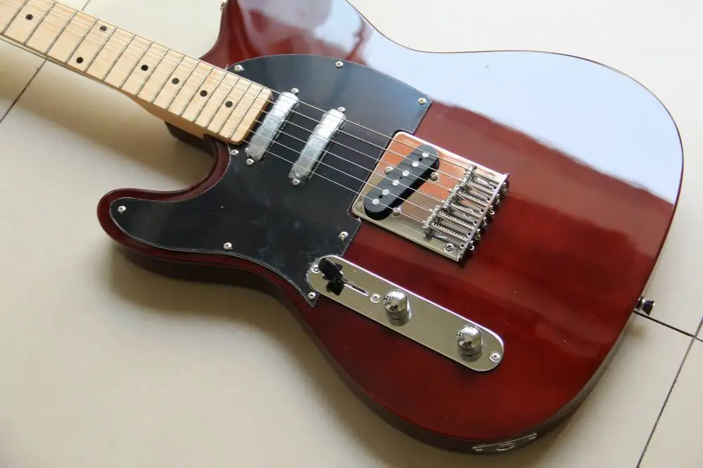 Оптовая продажа китайские гитары Новая электрическая гитара для левшей модели Tel