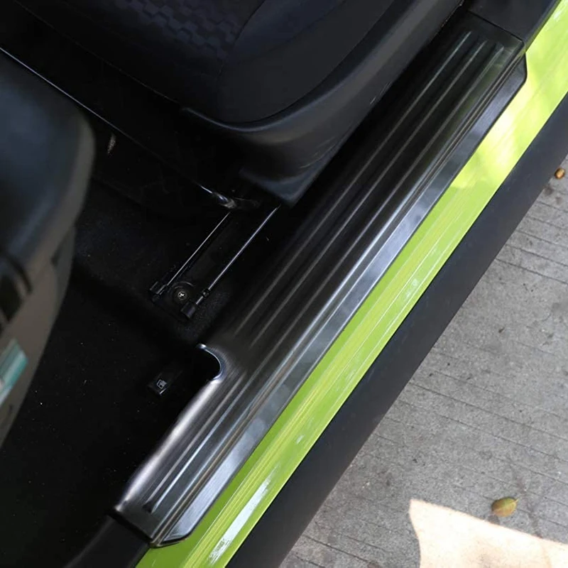 

for Suzuki Jimny 2019+ Car Door Guard Outer Barrier Bar Threshold Bar Car Interior Accessories 2Pcs