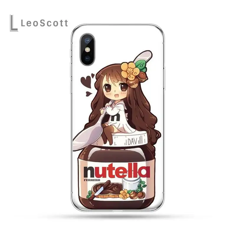 

Funny Chills Pills Chocolate Nutella Phone Case For iphone 12 5 5s 5c se 6 6s 7 8 plus x xs xr 11 pro max