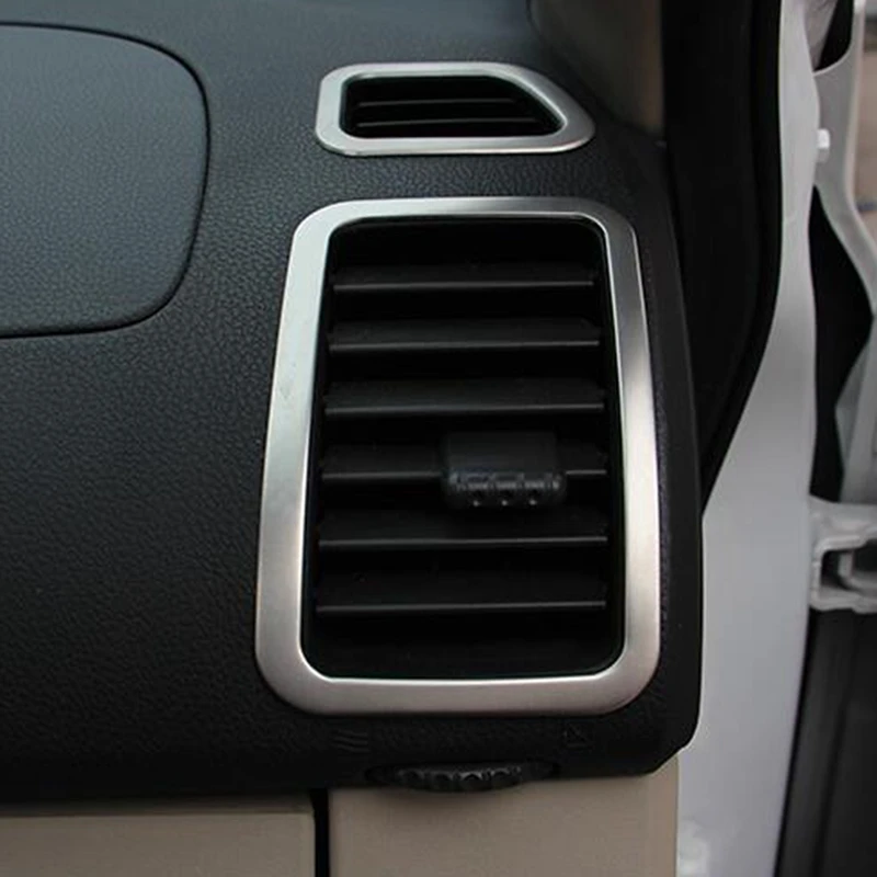

Car Central Dashboard Air Condition Outlet Vent Cover Frame Trim for Mitsubishi Pajero Sport 2011-2015 Accessories