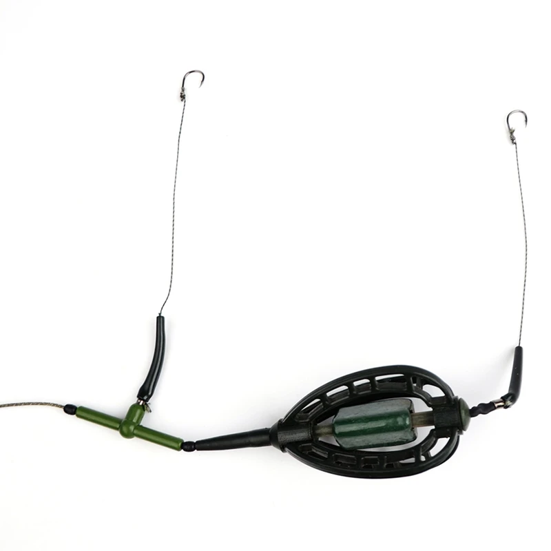 Искусственная приманка для рыбалки клетка приманки кормушка корзина ловли карпа