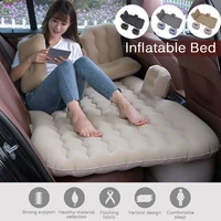 car travel inflatable mattress for sleep outdoor sofa bed car bed camping accesories for car air matt pillows bed cushion