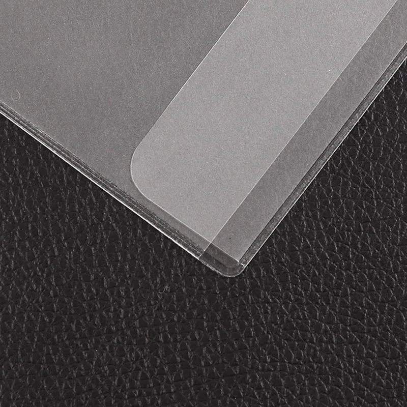 12PCS PVC A5A6 Transparent Separated Storage Folder Bag With Cover Planner Pockets Cards Holder Organizer Filing Binder Document |