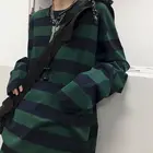 Футболка женская в стиле панк, с длинным рукавом, в японском стиле, в готическом стиле, размера плюс