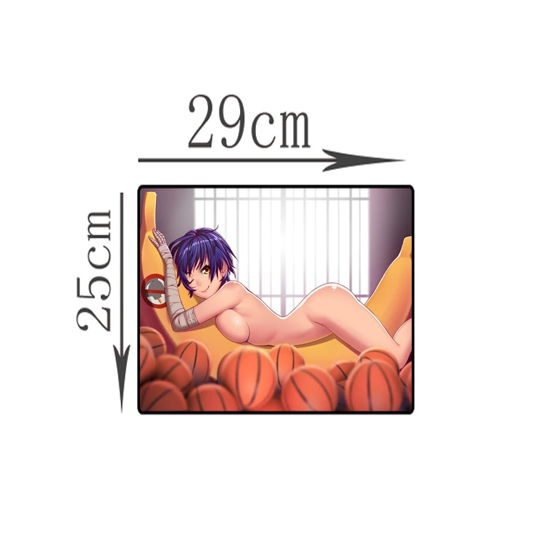Yuzuoan большой мультяшный игровой компьютерный коврик для мыши японского аниме