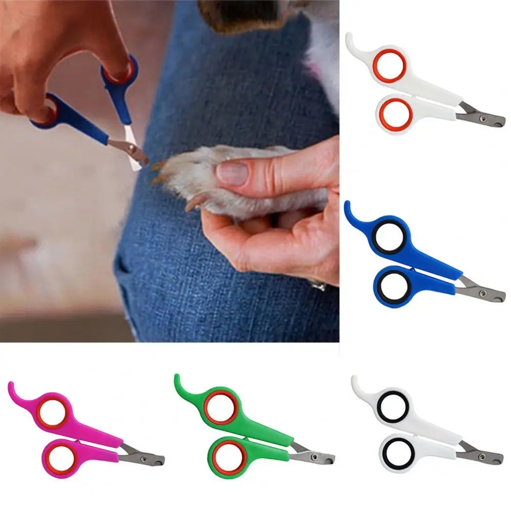 

Pet Clipper Easy to Use Anti-slip Handle Stainless Steel Pet Nail Clipper