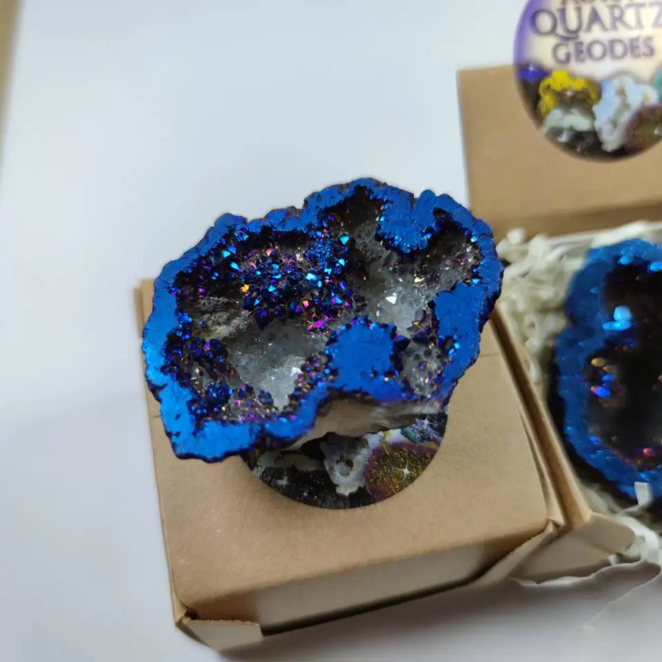 1 шт. Агатовая аура DRUZY|Камни| |