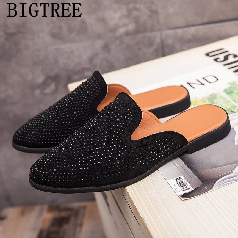 Полуботинки для мужчин сланцы мужская повседневная обувь лидер продаж роскошные