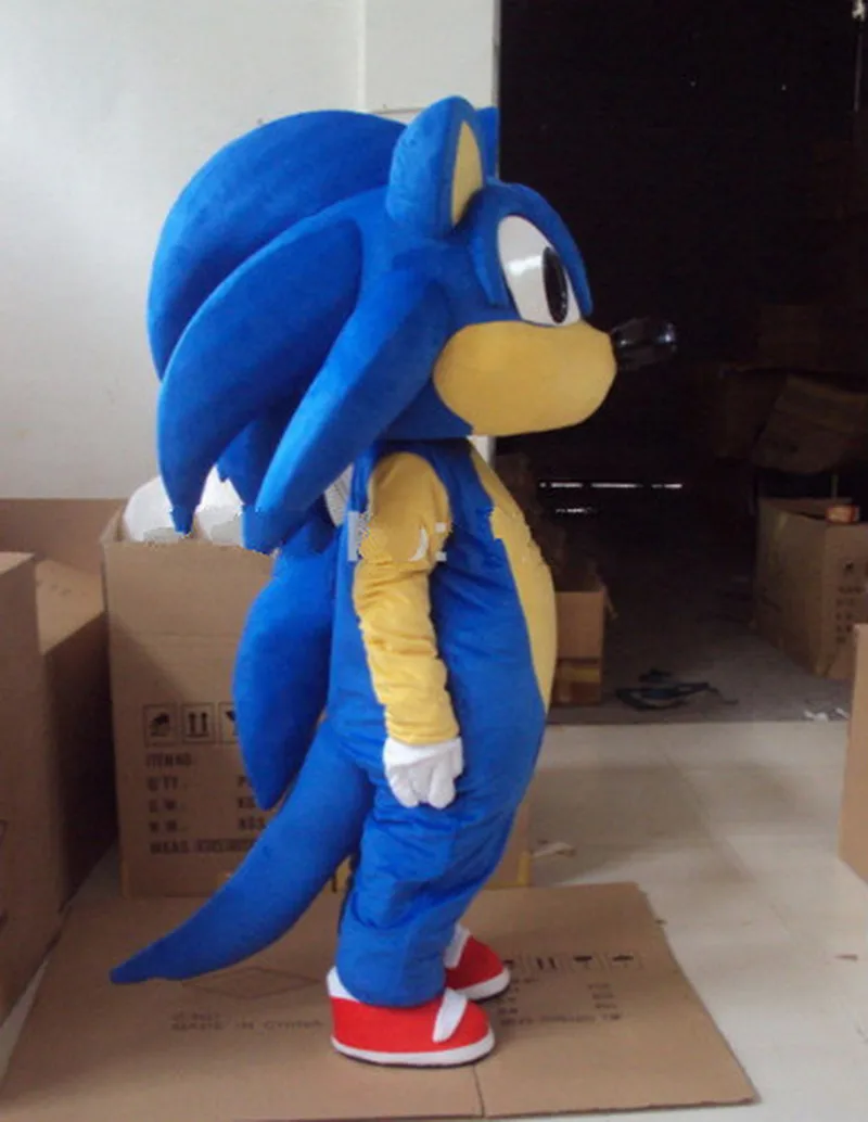 Костюм на Хэллоуин с изображением героев мультфильма еж талисман костюмы для