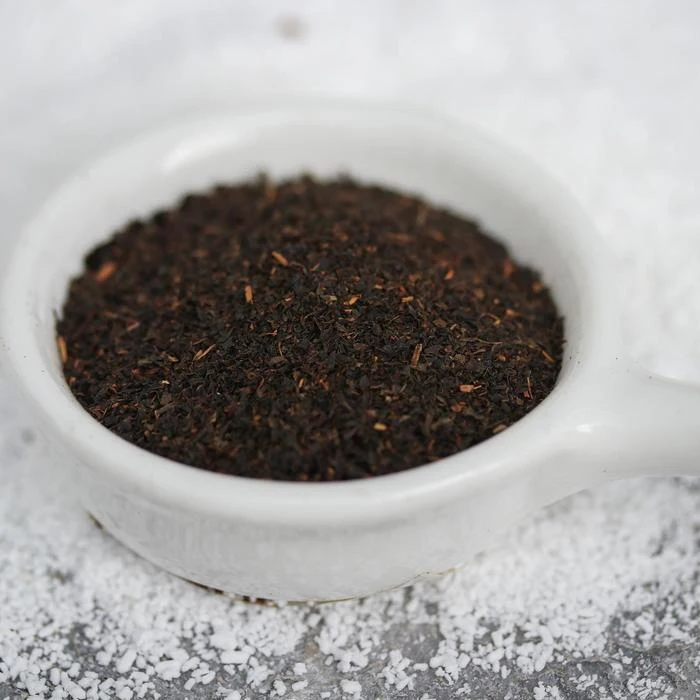 Black tea &quotSelected happiness&quot: in a thermostat 350 ml with lemon and mint aroma 20 g Kitchen supplies For Needles Cutters Teaware Dining Bar