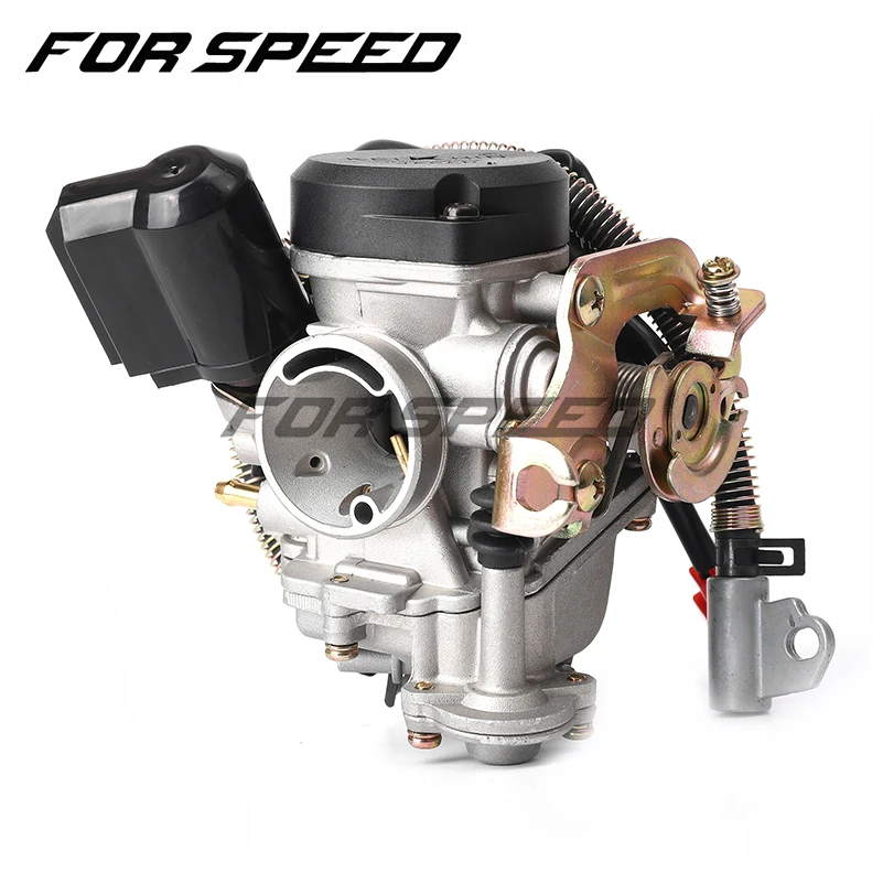 Мотоцикл 18 мм GY6 50cc Скутер мопед PD18J CVK Карбюратор CARB 139QMB 139QMA ATV квадроцикл карбюратор (PD18J)