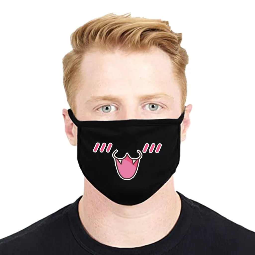 1 шт. маска для лица Для Взрослых Черная Пыленепроницаемая сетчатая дышащая