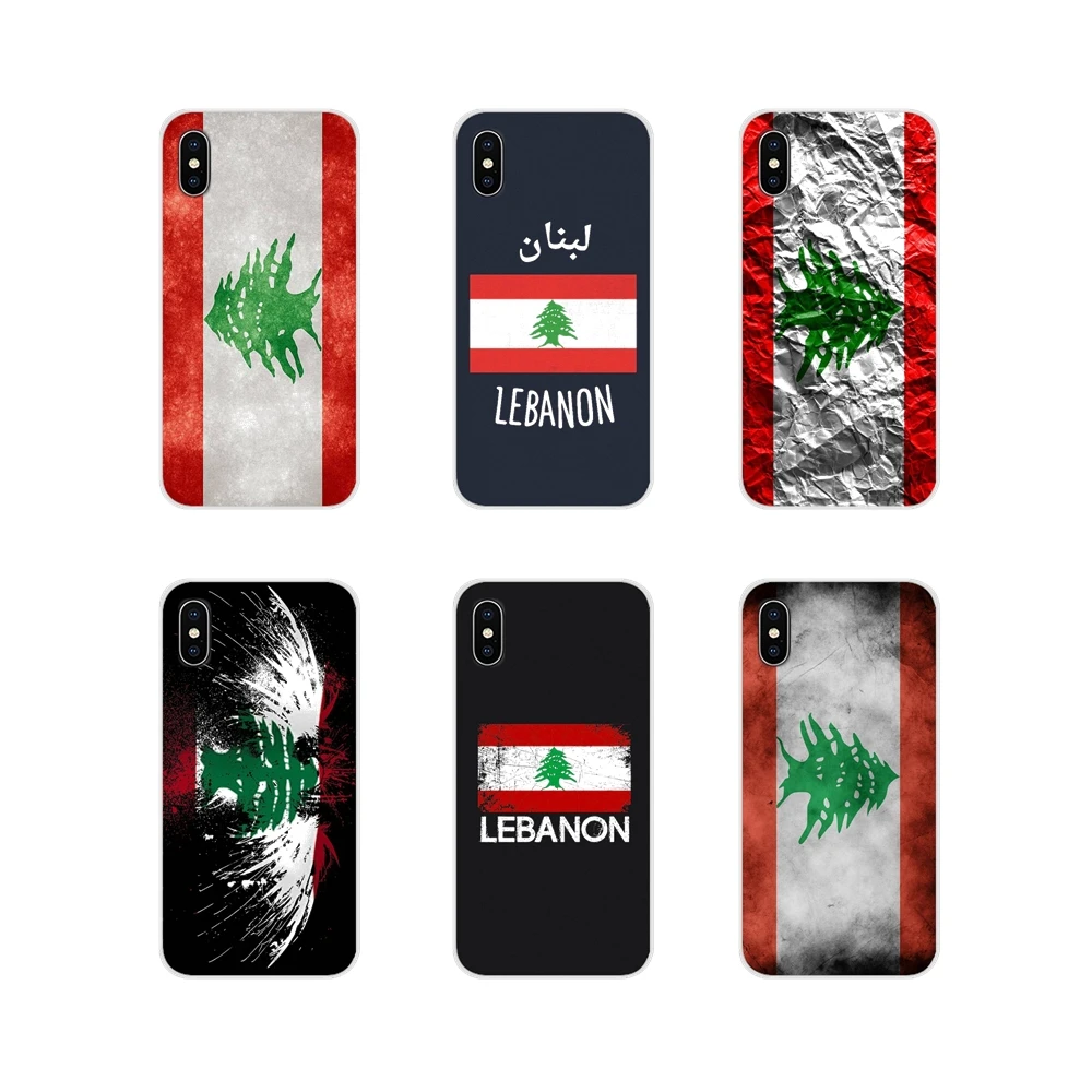 Для Apple iPhone X XR XS 11Pro MAX 4S 5S 5C SE 6S 7 8 Plus ipod 5 6 ливанский Ливан флаг аксессуары для