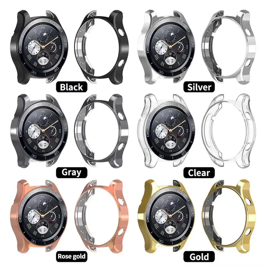 Мягкий силиконовый чехол из ТПУ для Huawei Watch GT защитный смарт часов HUAWEI 2 Pro 2Pro