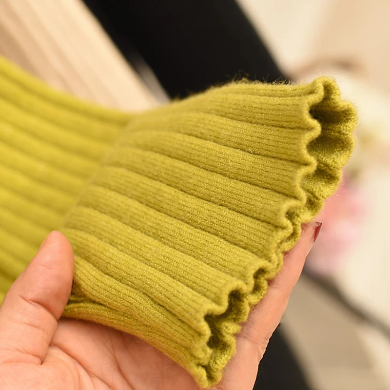 

HWLZLTZHT 2021 Button Straight Autumn Winter Women Long Sweater Dress Robe Knitted Sweaters Maxi Dress Female Loose Dress