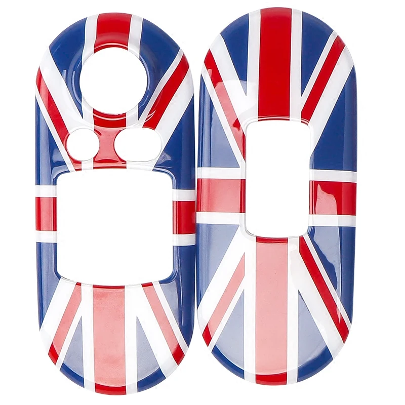 2 шт. Стайлинг автомобиля дверь окно подъемник панель переключателя Крышка