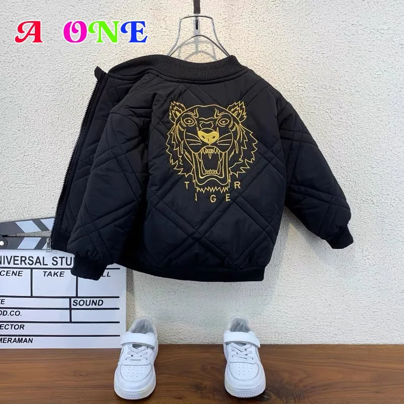 

boys winter clothes kids down baby down kids down boys parkas kids parkas baby parkas fashion Tiger embroidery clothing 2T-14yrs